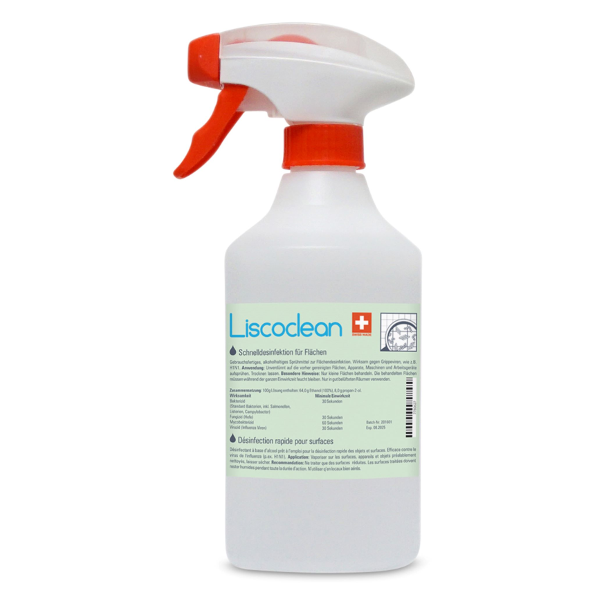 LISCOCLEAN d&amp;#233;sinfectant surface vaporisat 500 ml