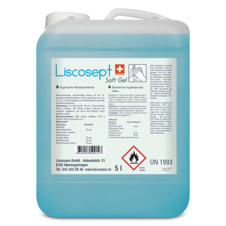 Liscosept Soft Gel 5000 ml Kanister